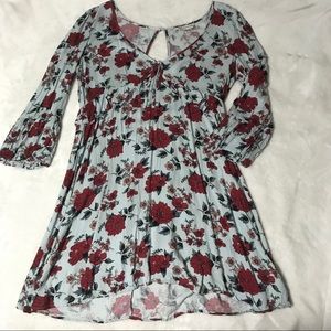 Floral Roses American Eagle Dress